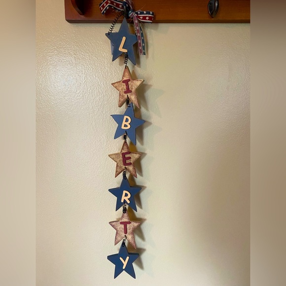 Kirklands Holiday Kirklands 4th Of July Liberty Sign Poshmark